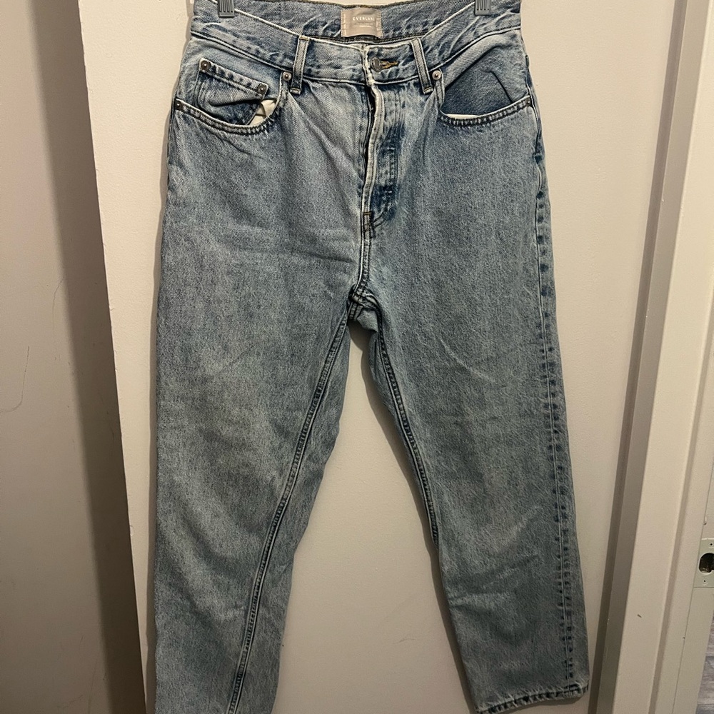 Everlane straight Light Blue Denim Jeans